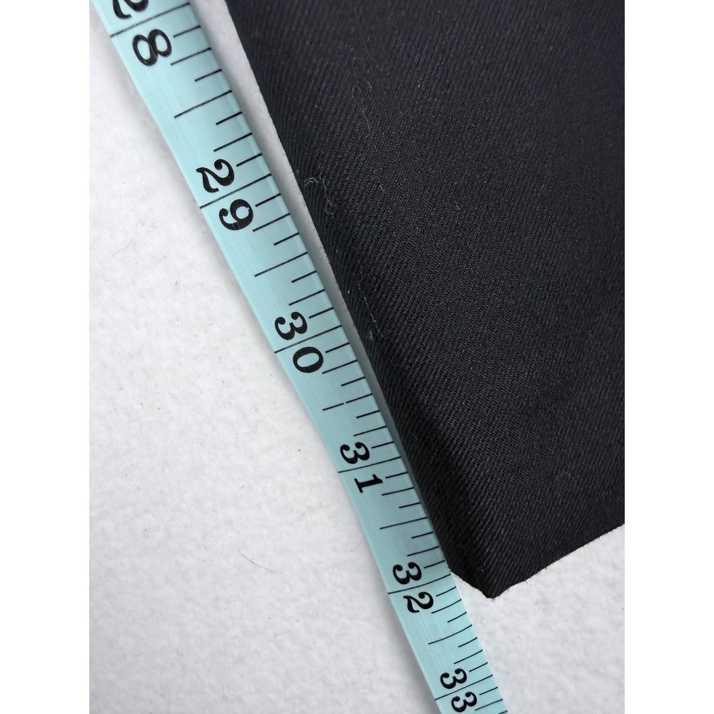 Kenneth Cole New York Mens Black Dress Pants Flat Front Trousers 44W 32L LR9052 - Picture 4 of 5